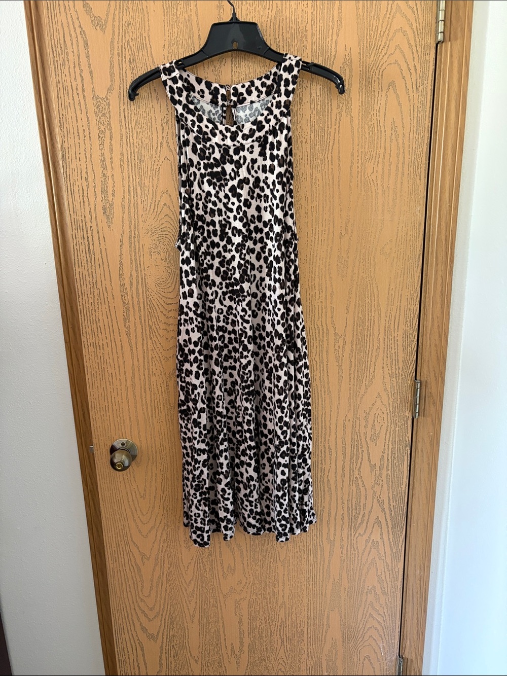 torrid Black & Cream Leopard Print Dress